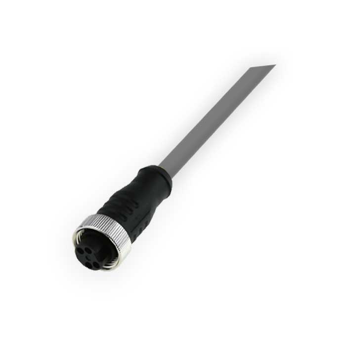 0CI103-xxx Grey PVC thick cable Shield 5P A code